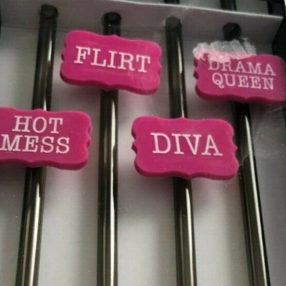 Bachelorette 10" Reusable Party Time Straws Set‎ - Picture 3 of 8